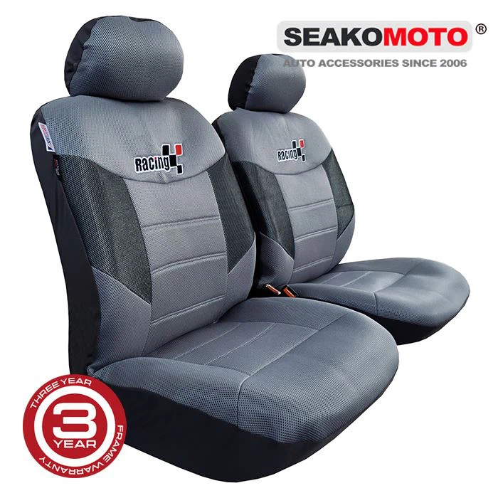 Grey Mesh Mazda BT50 Custom Seat Covers