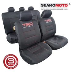 Toyota Seat Covers Tacoma Waterproof Black Canvas