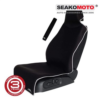 Black Universal Waterproof Seat Covers