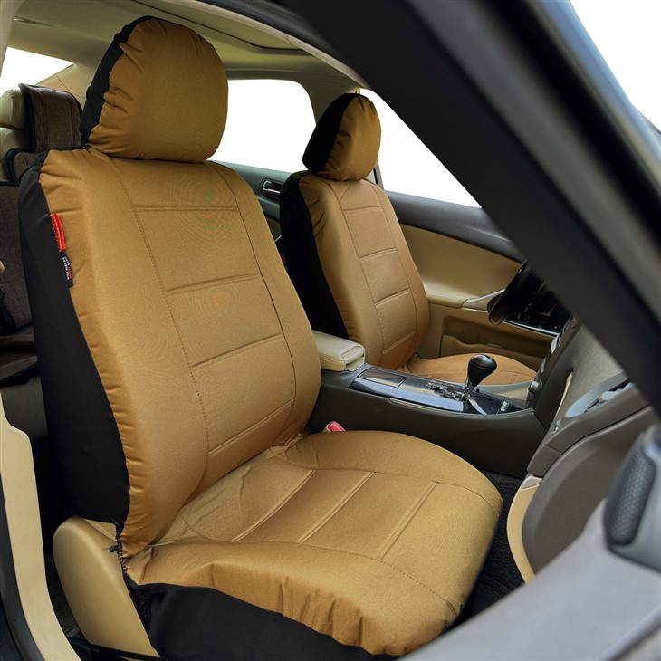 Canvas Seat Covers Coyote Tan